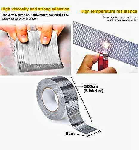 Leakage Solution Aluminum Foil Tape for Surface Crack