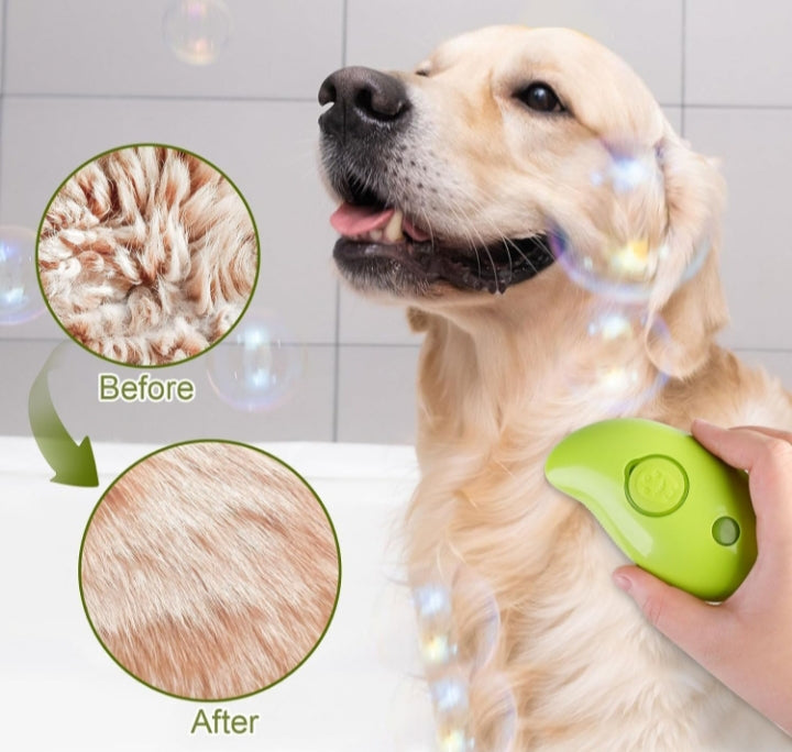 Steaming Pet Hairbrush